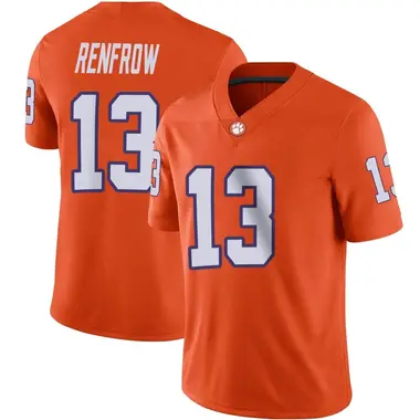 Men's Game Hunter Renfrow Clemson Tigers Football Jersey - Orange