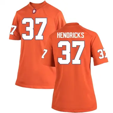 Women's Game Jacob Hendricks Clemson Tigers Team Color College Jersey - Orange