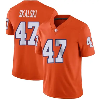 Youth Game James Skalski Clemson Tigers Football Jersey - Orange